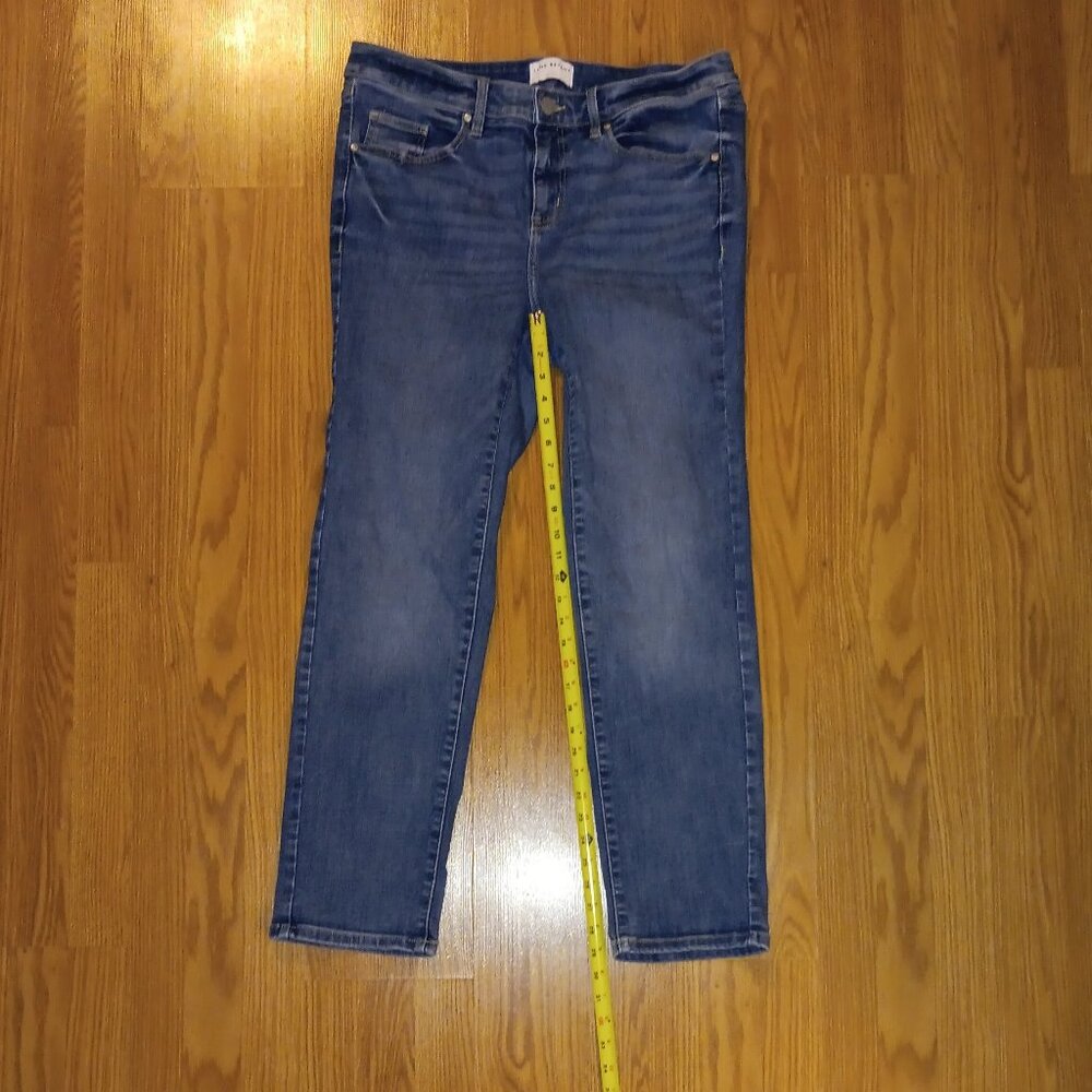 Lane Bryant Mid Rise Signature Fit Straight Medium Wash Denim Jeans Size 14 - Picture 2 of 8